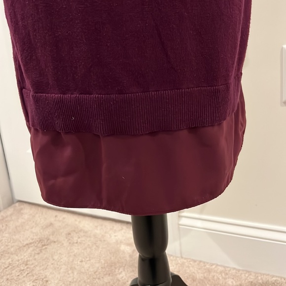 Loft Outlet Mixed Media Sweater Dress - Picture 3 of 6